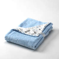 Mora Mora Baby Galaxy G80 pléd 80*110 05-azul -dobozos