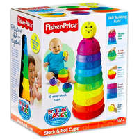 Fisher-Price Fisher-Price fejlesztő játék színes csészepiramis W4472