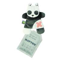 Nattou Nattou plüss szundikendő hideg/meleg terápiás gélpárnával BuddieZzz - panda