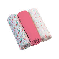 BabyOno BabyOno textilpelenka színes 3db 348/02 - Pink