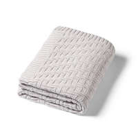 BabyOno BabyOno takaró organikus pamut kötött 75x100cm szürke 1647/02