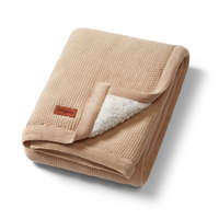 BabyOno BabyOno takaró pamut/sherpa kötött 75x100cm bézs 1659/02