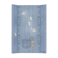 Ceba Baby Ceba pelenkázó lap puha 2 oldalú 50x70 - Denim Style Shabby kék