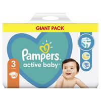 Pampers Pampers Active Baby 3 Giant Pack pelenka 6-10 kg - 90 db