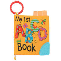  Kikkaboo készségfejlesztő textil könyv és rágóka – ABC