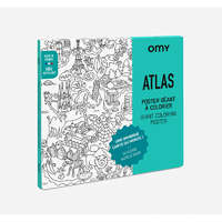 OMY OMY - Atlasz - Óriás színező poszter