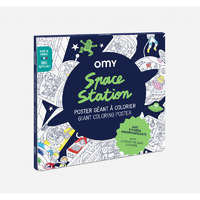 OMY OMY - Űrállomás - Óriás színező poszter és matricák