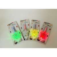 Ledes szám tortagyertya- Ezüst szám 0-9 - Rózsaszín, 0-ás