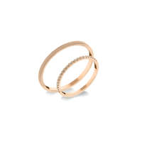 Forever Gold 14K arany karikagyűrű pár - ETH-BAR-0-005-B-281-V