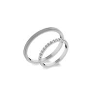 Forever Gold 14K arany karikagyűrű pár - ETH-BAR-0-015-B-284-F