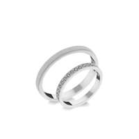 Forever Gold 14K arany karikagyűrű pár - ETH-M-0-015-B-294-F