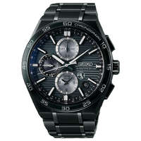 Seiko Seiko Astron 5X GPS Solar Dual-Time Chronograph in Silvery Grey férfi Karóra Ø 41 mm Típus: SSH179J1
