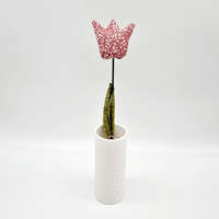 BarbieyDesign Illatos Kézműves Tulipán (Mályva, mintás levél)
