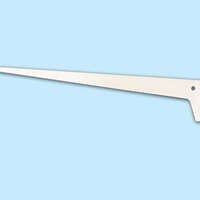  Tartókar egysoros fehér Tu-40 40 cm