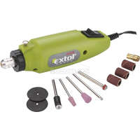 Extol Craft Mini köszörű és fúró+tartozékok, 12V, Extol Craft