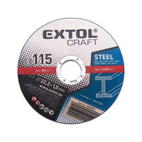 Extol Craft Fémvágó korong, 115 × 1,0 × 22,2 mm, Extol Craft