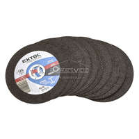 Extol Premium Vágókorong, acélhoz/inoxhoz, kék; 125×1×22,2mm