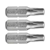 Fortum Behajtóhegy Torx T 20*25 mm, 3 db, Fortum, S2 acél
