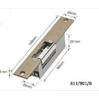 JIS Elektromos Zár Rövid Jis 811-901X Inverz 12V Dc Áll.