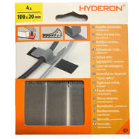 HYDERON Tépőzáras Csík Öntap.100*20 Kábel.Szürke 4Db/Cs Hyderon
