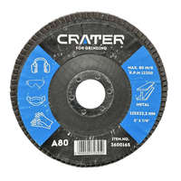 CRATER LAMELLÁS TISZTÍTÓKORONG CRATER 125x22,2 A80