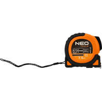 NEO TOOLS Mérőszalag 7,5M/25Mm Erős.Mágn.Autos.+Rö Neo Tools Fekete