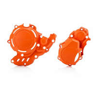 Acerbis Acerbis motorblokk védő - X-Power - 4-ütemű EXC-F/FE 250-350 16/19 - KTM -HUSKY - narancs