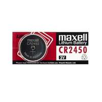  Maxell CR2450 lithium gombelem 3V 1db