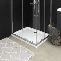 vidaXL Téglalap alakú ABS zuhanytálca 70 x 90 cm