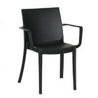 Bica VICTORIA fekete műanyag szék (23 db)