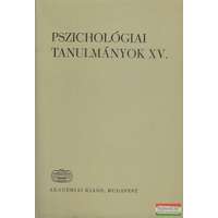 Akadémiai Kiadó Pszichológiai tanulmányok XV.