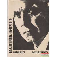  Bartók-könyv 1970-1971