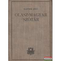  Kastner Jenő szerk. - Olasz-magyar szótár