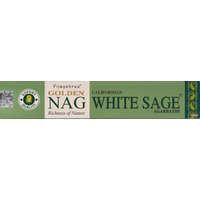Vijayshree Fragrance, India Golden Nag White Sage füstölő 15 g
