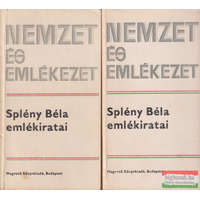 Magvető Könyvkiadó Splény Béla emlékiratai I-II