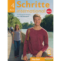 Hueber Schritte International Neu 4 Kursbuch + Arbeitsbuch + CD Zum AB