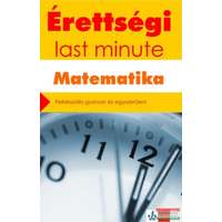 Raabe Klett Érettségi - Last minute - Matematika