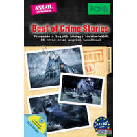 Klett Kiadó PONS Best of Crime Stories - Válogatás a legjobb bűnügyi történetekből - 15 rövid krimi angolul tanulóknak