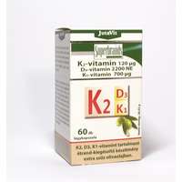 JutaVit JutaVit K2-vitamin 120µg – D3-vitamin 2200NE – K1-vitamin 700µg 60 db