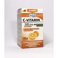 JutaVit JutaVit C-vitamin 500mg Narancs ízű rágótabletta 100 db.