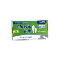 JutaVit JutaVit Glicerin végbélkúp 2500mg Felnőtteknek, 12 db