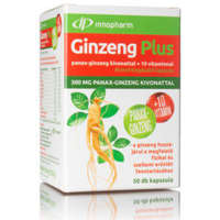 InnoPharm InnoPharm Ginzeng Plus panax-ginzeng kivonattal 10 vitaminnal kapszula 50 db