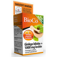 BioCo BioCo Ginkgo Biloba + 1000 MG Lecitin Megapack 90 db