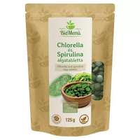 Biomenü Biomenü Bio Chlorella és Spirulina alga tabletta – 125g