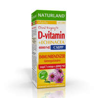 Naturland NATURLAND D-vitamin 4000 NE + Echinacea csepp 30 ml