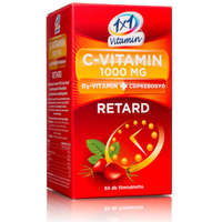 1x1 Vitamin 1x1 Vitamin C-vitamin 1000 mg RETARD D3-vitamin 500 NE filmtabletta 50 db