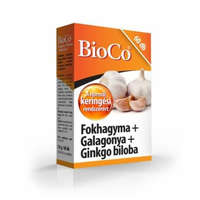 BioCo BioCo Fokhagyma + Galagonya + Ginkgo Biloba 60 db