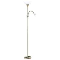 Rabalux Rábalux Diana állólámpa olvasókarral 177,5 cm szatin króm - fehér