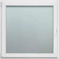 CANDO PVC ablak fehér 58 cm x 118 cm b/ny jobb 3-rétegű üveg