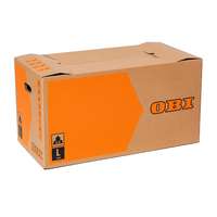 OBI OBI költöztető doboz L 80 l 30 kg 67 cm x 35 cm x 35 cm